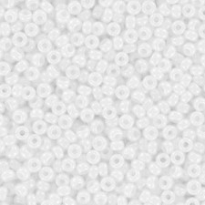 Miyuki rocailles Perlen 11/0 - White pearl ceylon 11-420